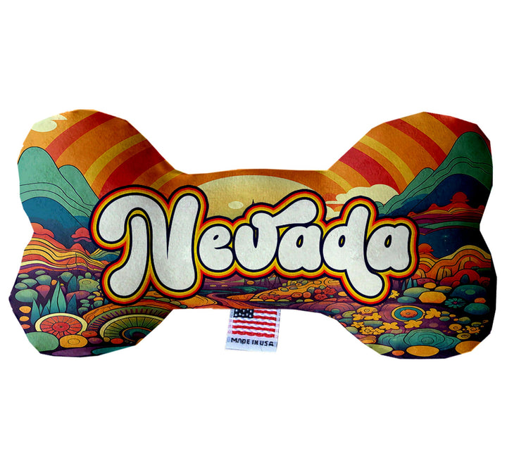 Pet & Dog Plush Bone Toys, "Nevada Mountains"