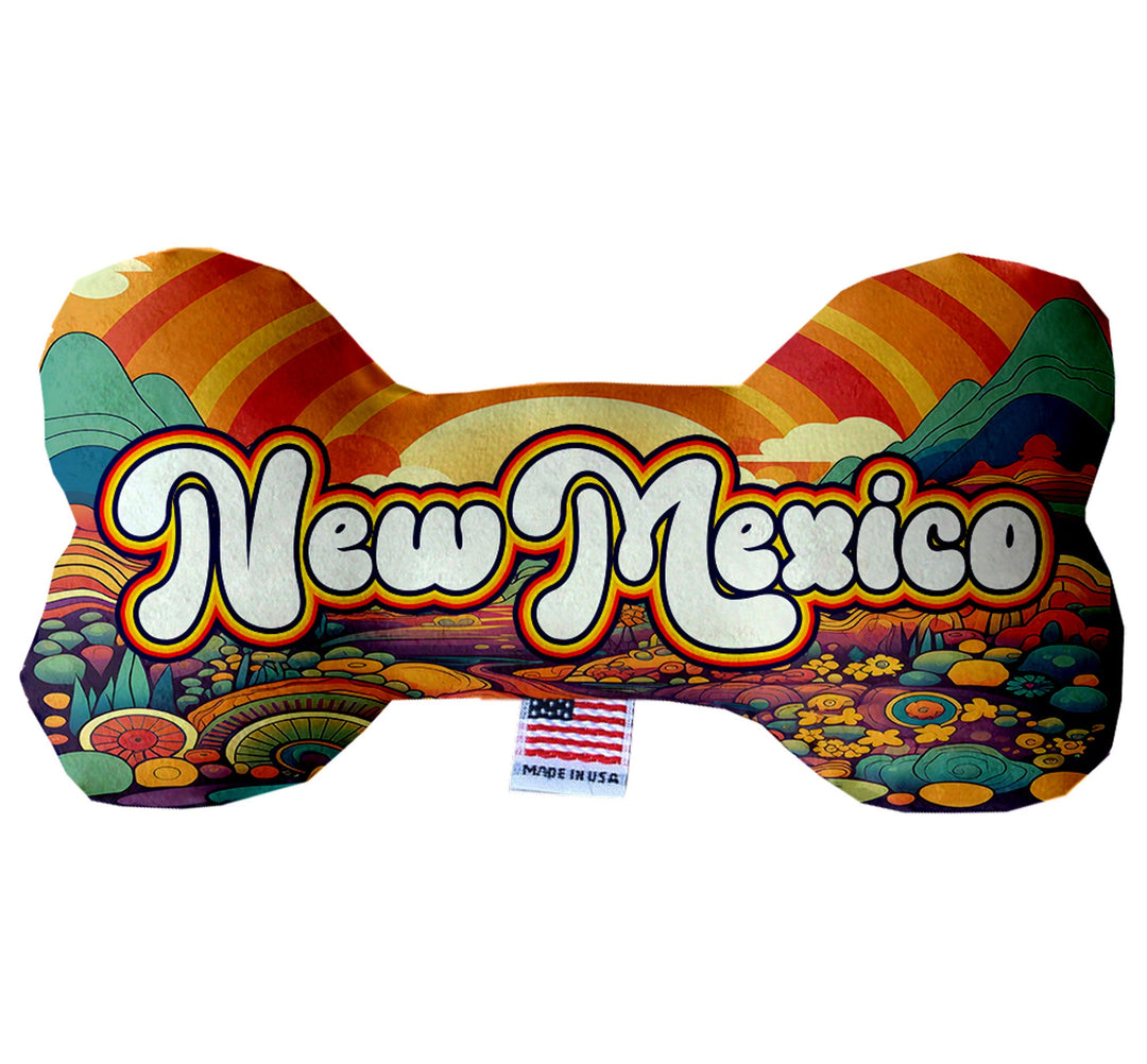 Pet & Dog Plush Bone Toys, "New Mexico Mountains"
