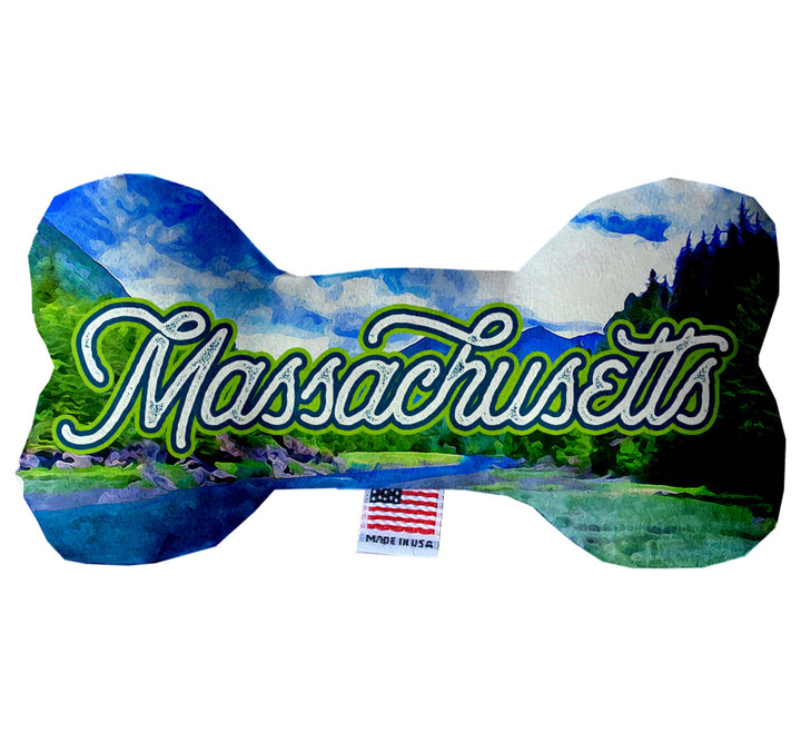 Pet & Dog Plush Bone Toys, "Massachusetts State Options"