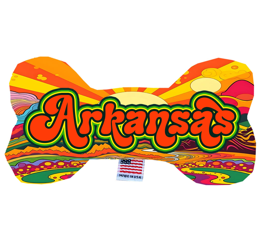 Pet & Dog Plush Bone Toys, "Arkansas State Options"