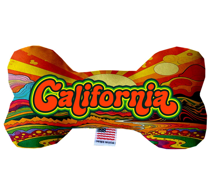 Pet & Dog Plush Bone Toys, "California Mountains"