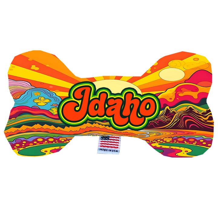 Pet & Dog Plush Bone Toys, "Idaho State Options"