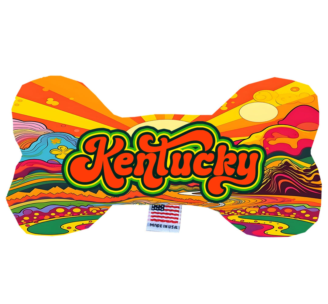 Pet & Dog Plush Bone Toys, "Kentucky State Options"