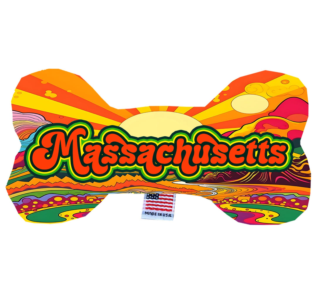 Pet & Dog Plush Bone Toys, "Massachusetts State Options"