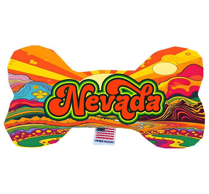 Pet & Dog Plush Bone Toys, "Nevada Mountains"