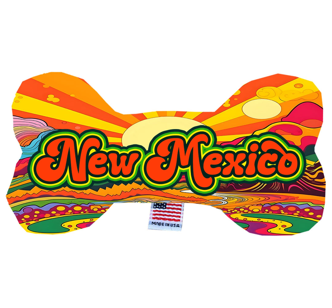 Pet & Dog Plush Bone Toys, "New Mexico Mountains"