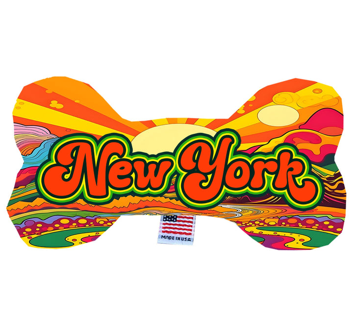 Pet & Dog Plush Bone Toys, "New York State Options"