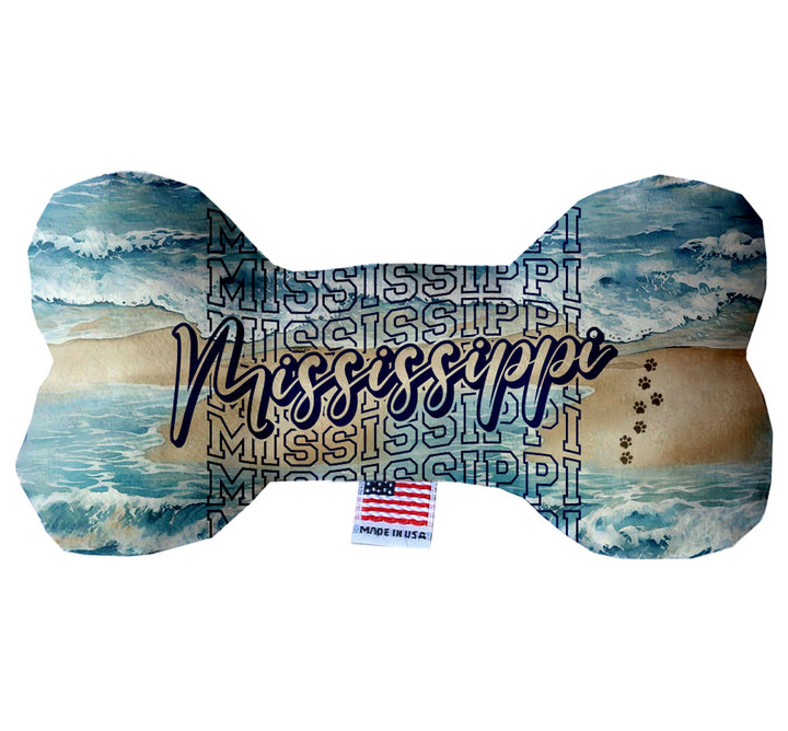 Pet & Dog Plush Bone Toys, "Mississippi State Options"