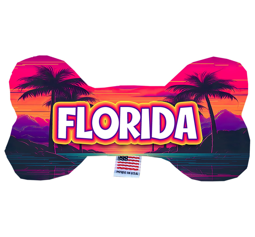 Pet & Dog Plush Bone Toys, "Florida State Options"