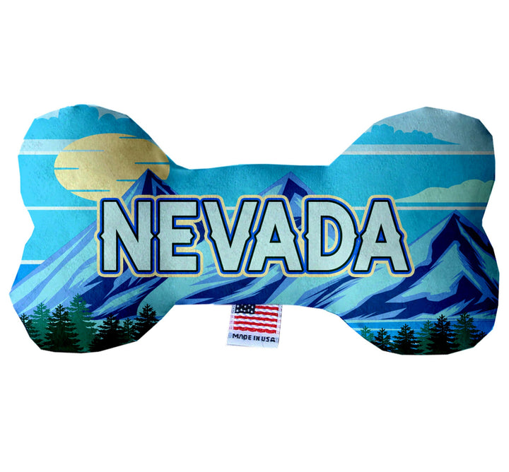 Pet & Dog Plush Bone Toys, "Nevada Mountains"
