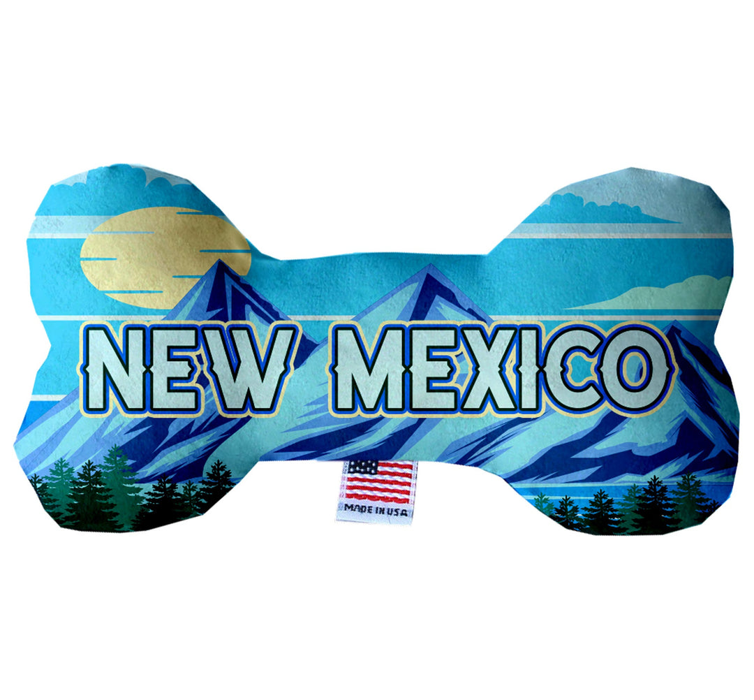 Pet & Dog Plush Bone Toys, "New Mexico Mountains"