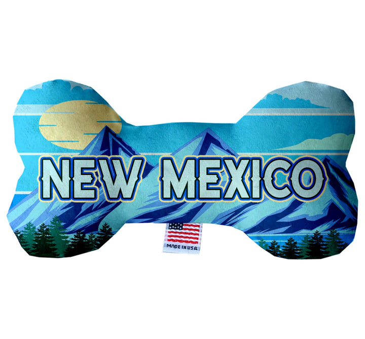 Pet & Dog Plush Bone Toys, "New Mexico Mountains"