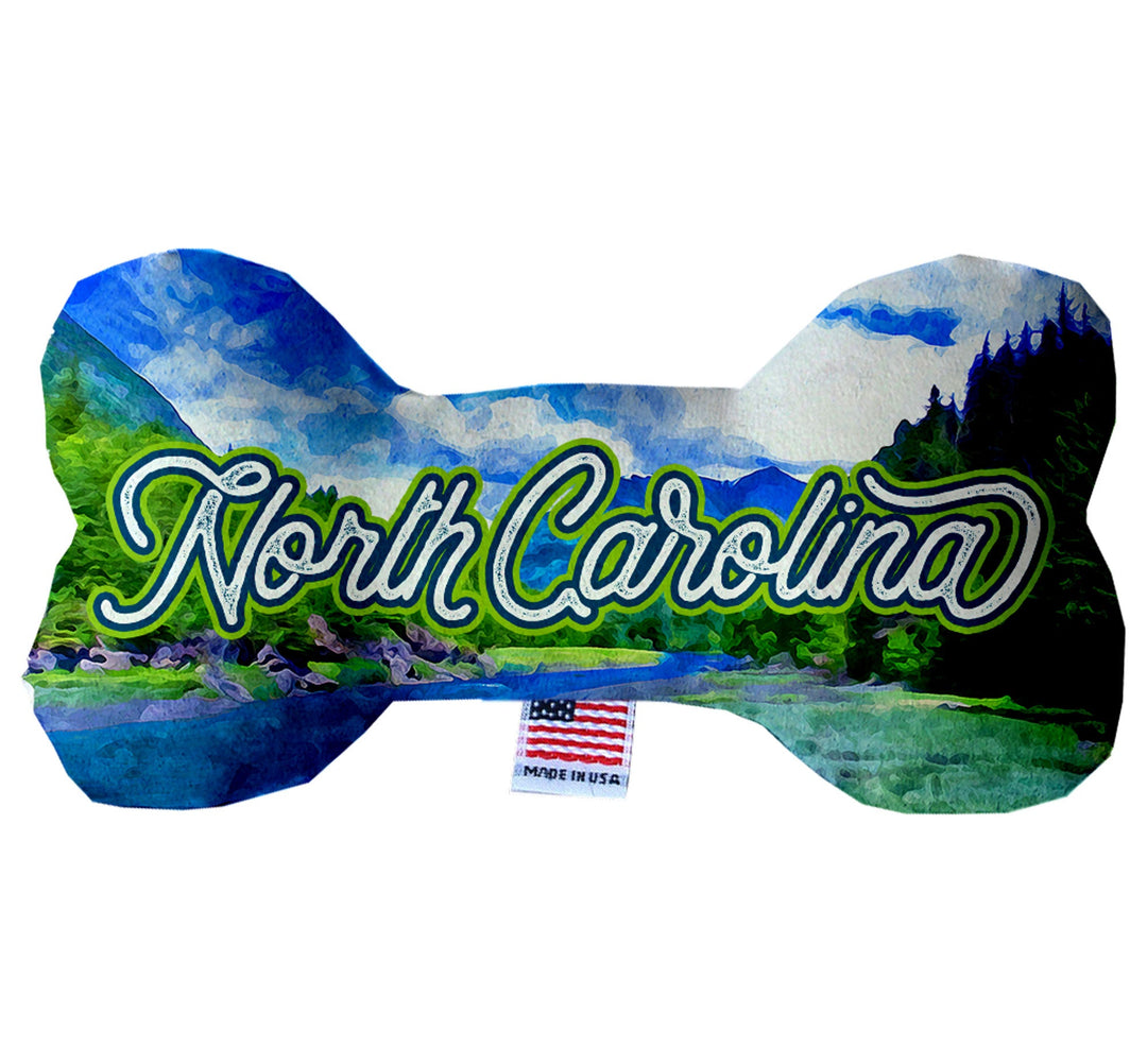 Pet & Dog Plush Bone Toys, "North Carolina Mountains"