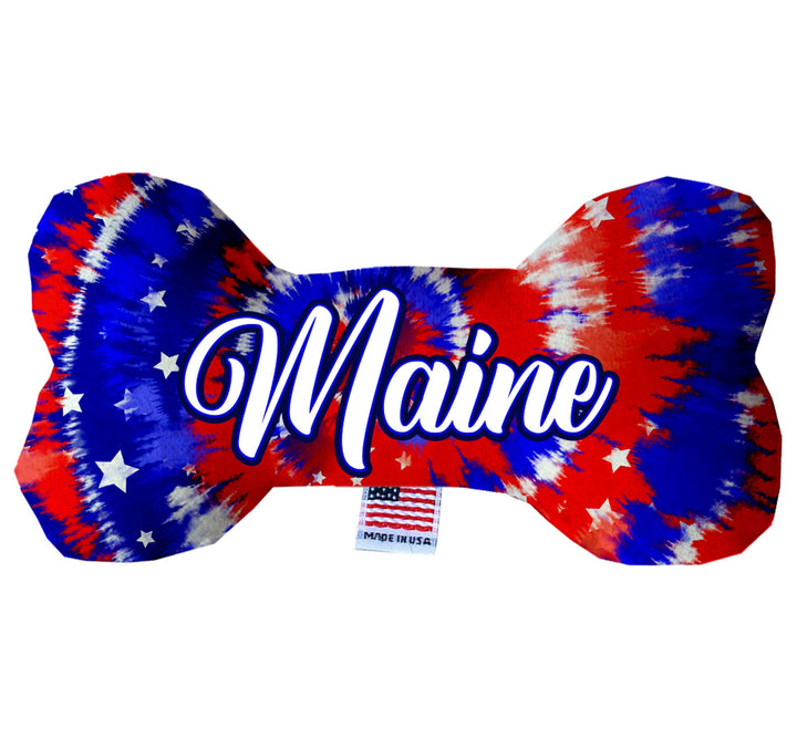 Pet & Dog Plush Bone Toys, "Maine State Options"