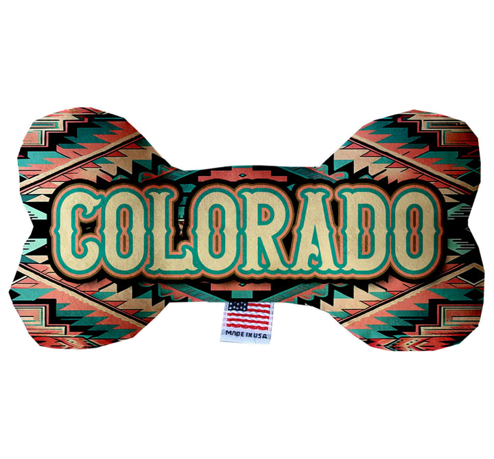 Pet & Dog Plush Bone Toys, "Colorado Desert"