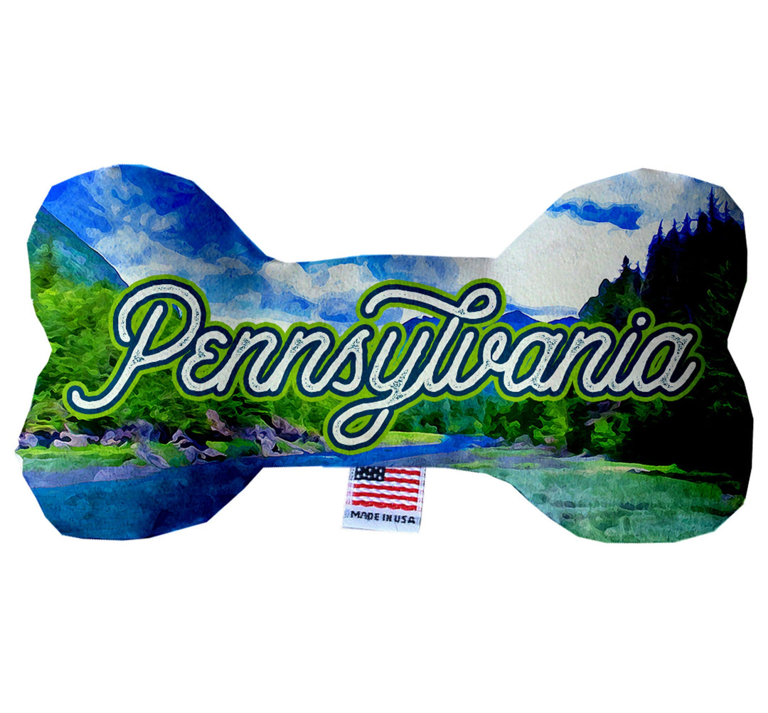 Pet & Dog Plush Bone Toys, "Pennsylvania State Options"