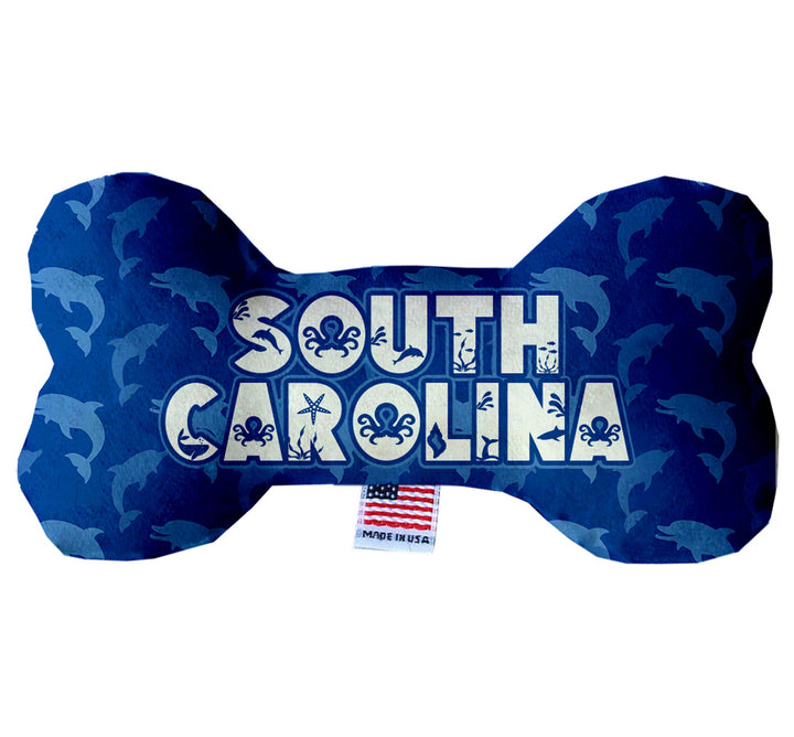 Pet & Dog Plush Bone Toys, "South Carolina State Options"