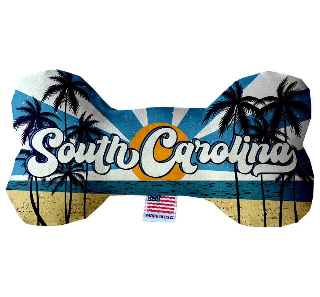 Pet & Dog Plush Bone Toys, "South Carolina State Options"