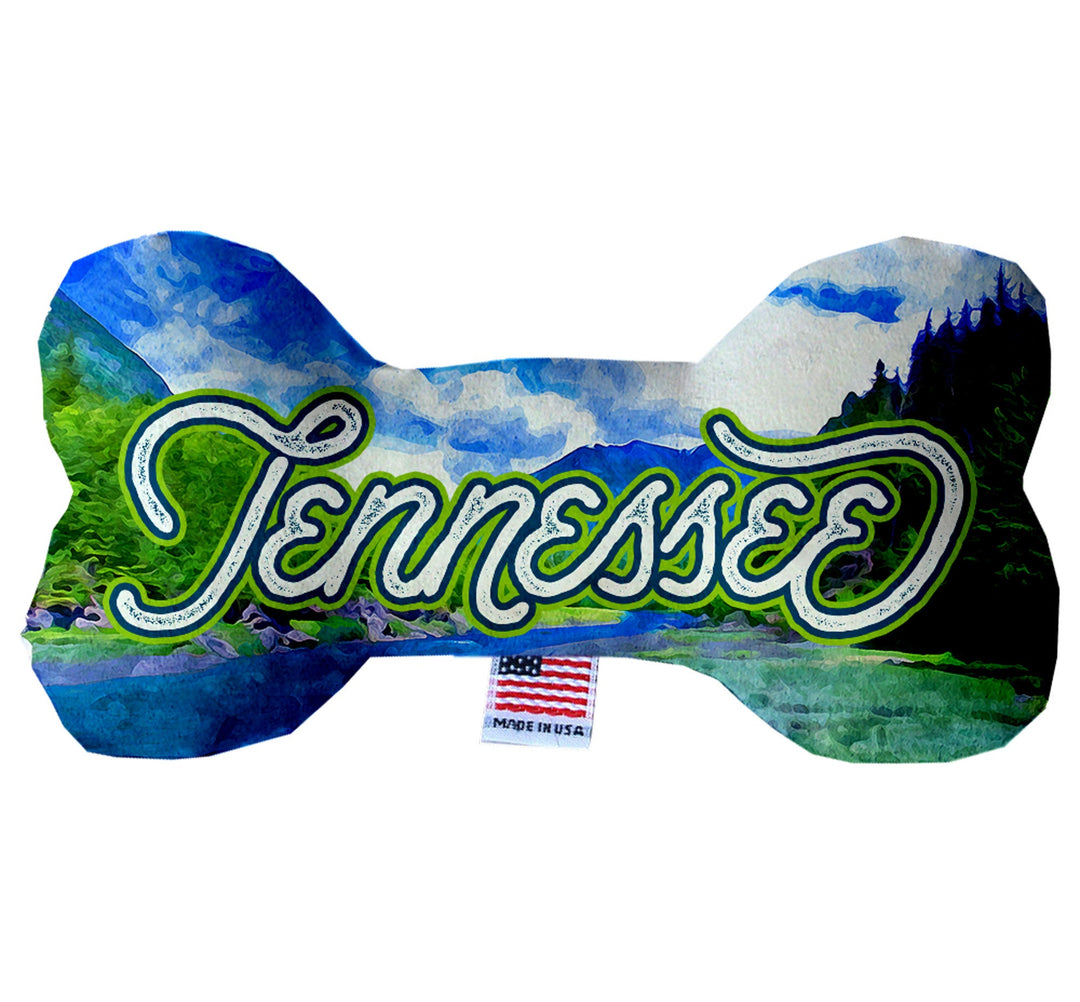 Pet & Dog Plush Bone Toys, "Tennessee State Options"
