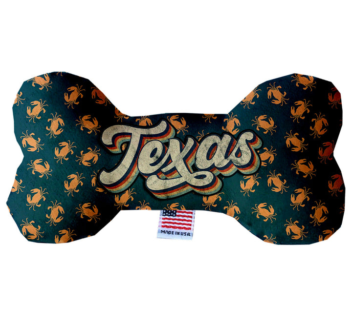Pet & Dog Plush Bone Toys, "Texas Coast"