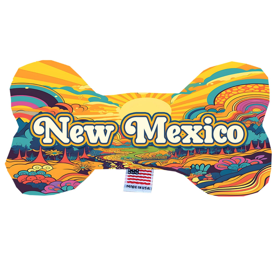 Pet & Dog Plush Bone Toys, "New Mexico Mountains"