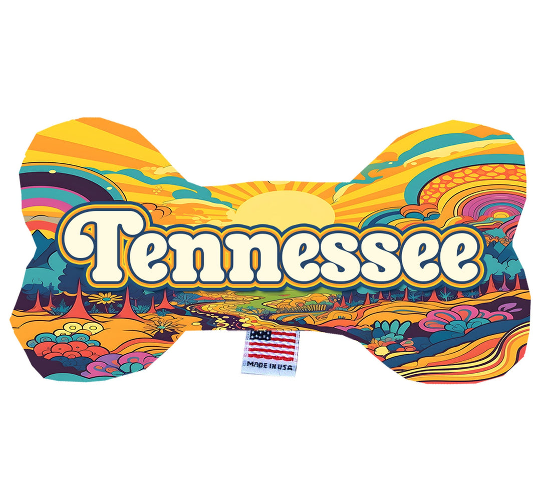 Pet & Dog Plush Bone Toys, "Tennessee State Options"