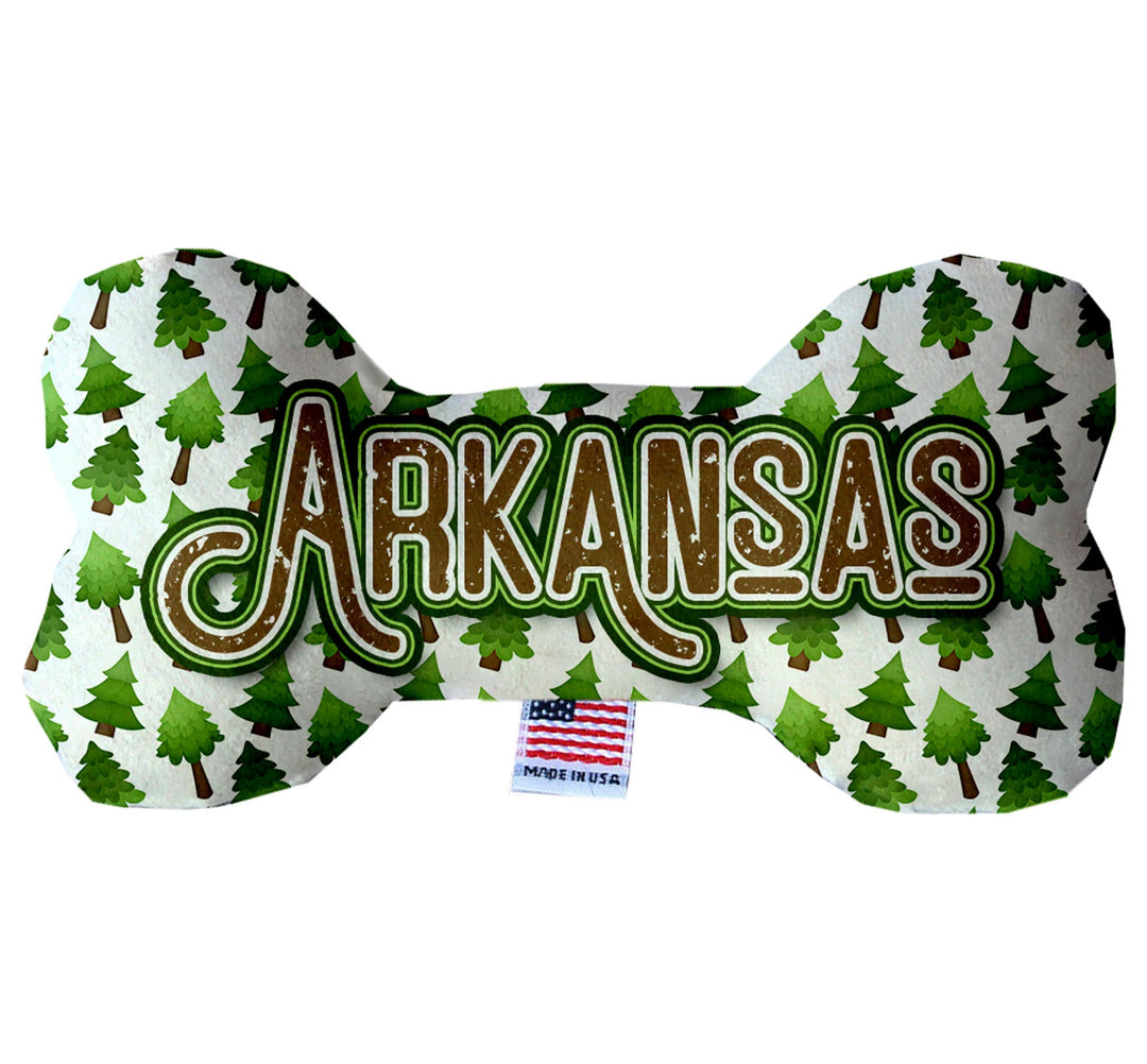 Pet & Dog Plush Bone Toys, "Arkansas State Options"