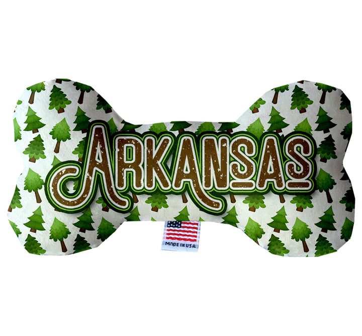 Pet & Dog Plush Bone Toys, "Arkansas State Options"