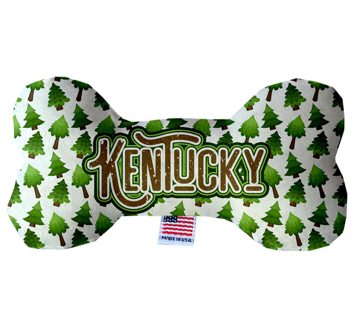 Pet & Dog Plush Bone Toys, "Kentucky State Options"