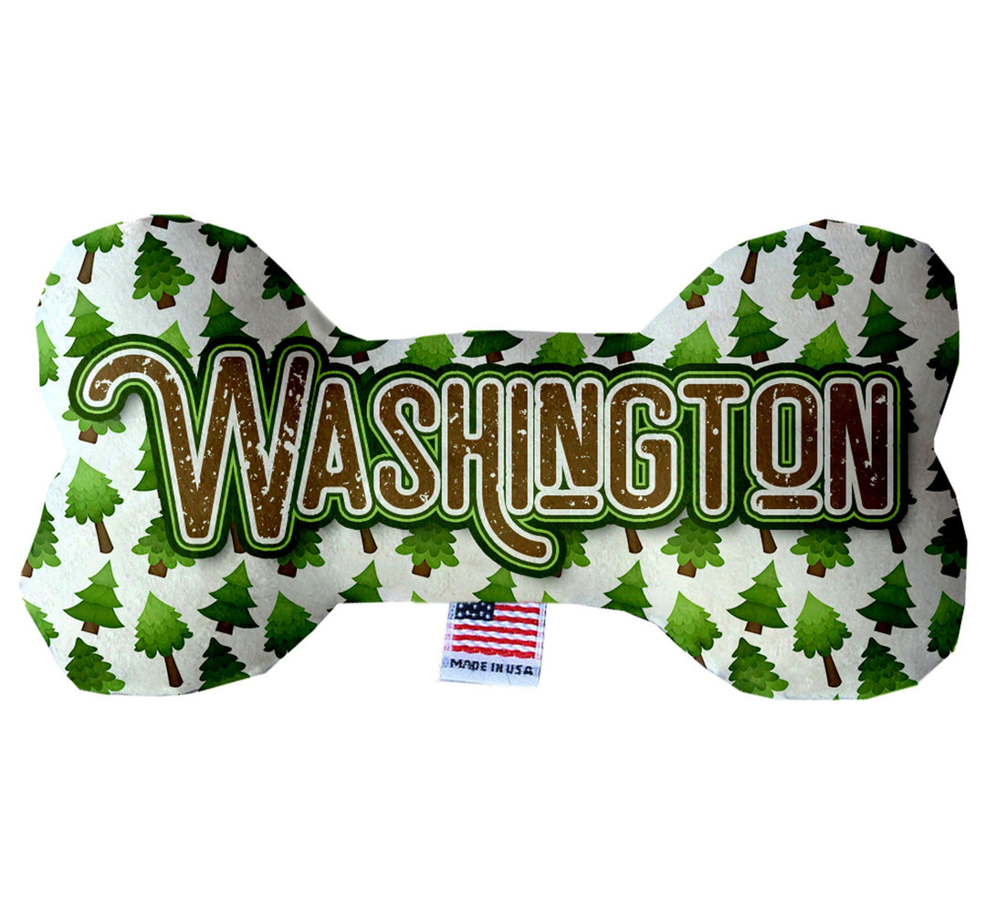 Pet & Dog Plush Bone Toys, "Washington State Options"