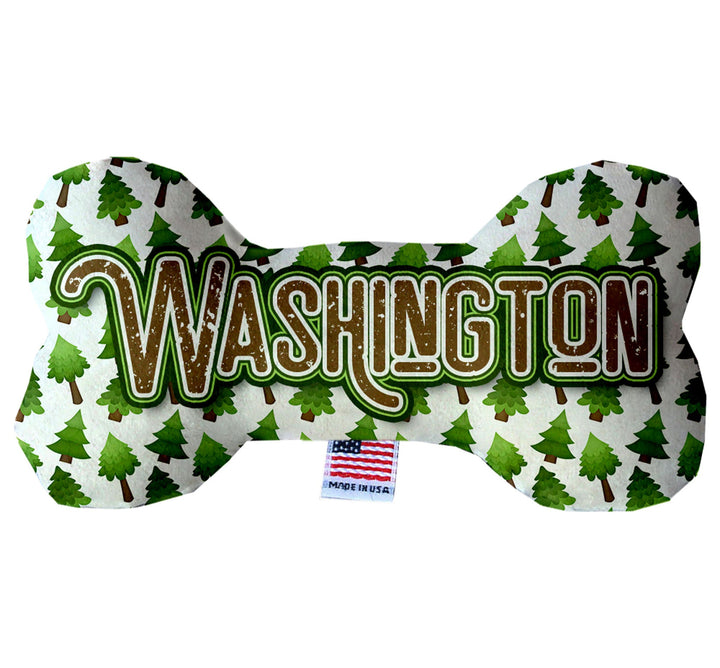 Pet & Dog Plush Bone Toys, "Washington State Options"
