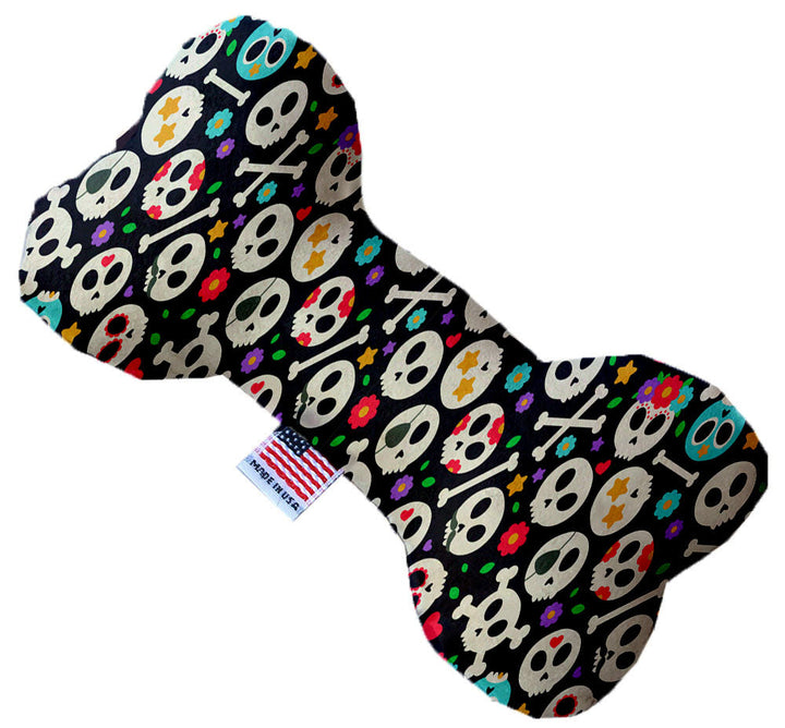 Dog Plush Bone Toy, "Skulls Group"