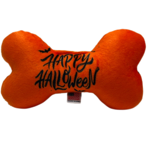 Halloween Pet & Dog Plush Bone Toy, "Monster Mash Group"