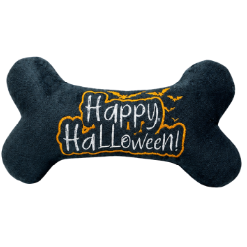 Halloween Pet & Dog Plush Bone Toy, "Monster Mash Group"