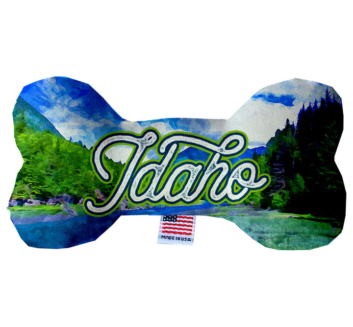 Pet & Dog Plush Bone Toys, "Idaho State Options"
