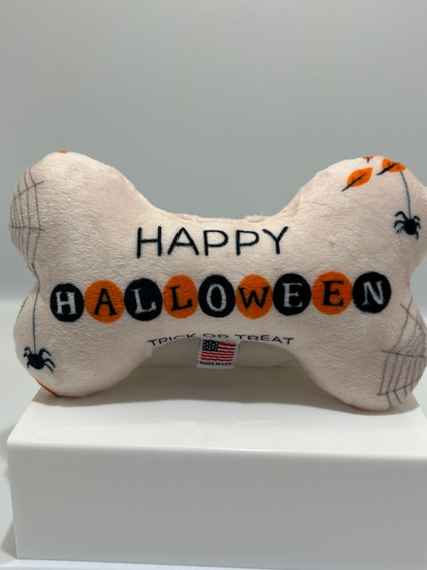 Halloween Pet & Dog Plush Bone Toy, "Monster Mash Group"