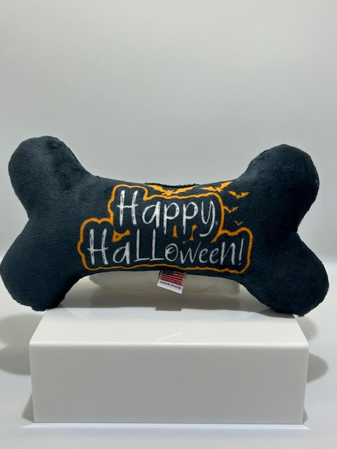 Halloween Pet & Dog Plush Bone Toy, "Monster Mash Group"