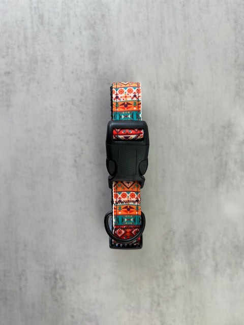 Pet Dog & Cat Nylon Collar or Leash, "Southwest"