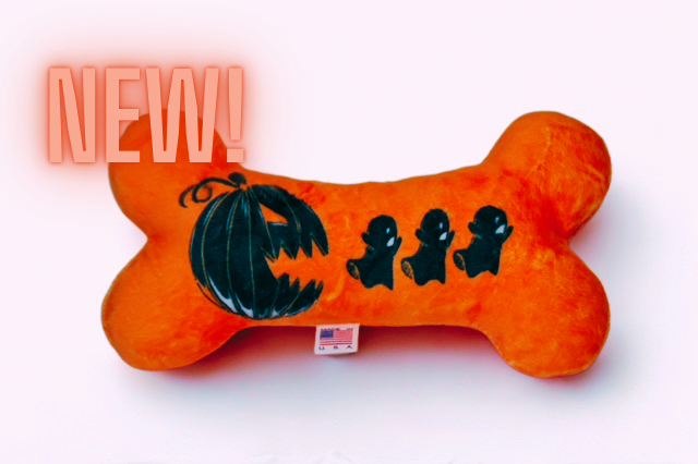 Pet and Dog Push Bone Toy - Spooky Snack Bone