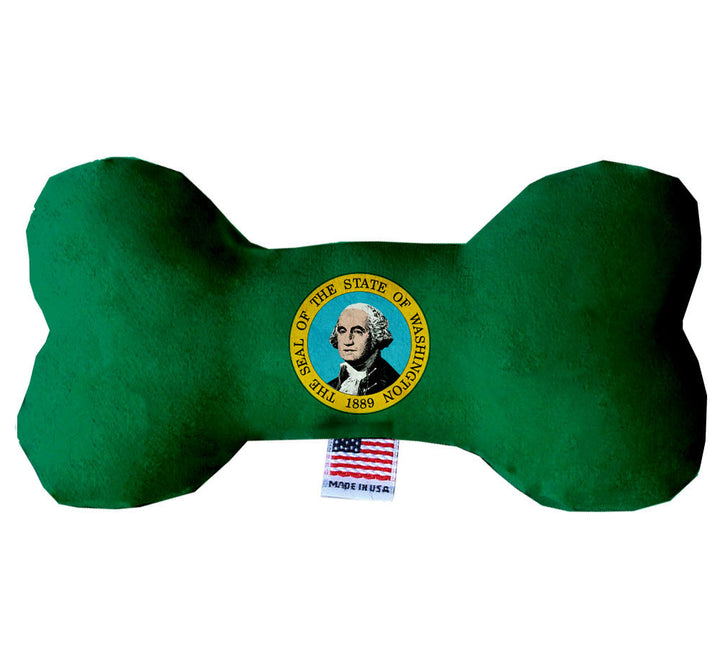 Pet & Dog Plush Bone Toys, "Washington State Options"