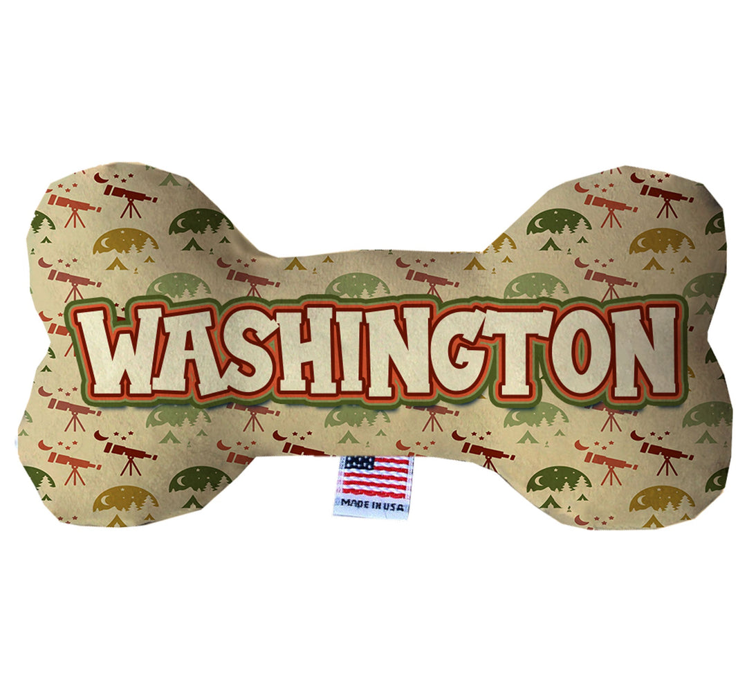 Pet & Dog Plush Bone Toys, "Washington State Options"