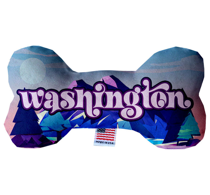 Pet & Dog Plush Bone Toys, "Washington State Options"
