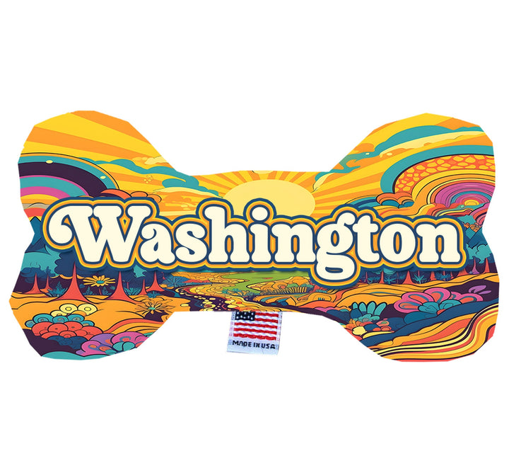 Pet & Dog Plush Bone Toys, "Washington State Options"