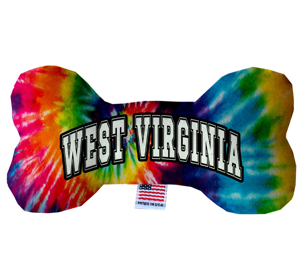 Pet & Dog Plush Bone Toys, "West Virginia State Options"