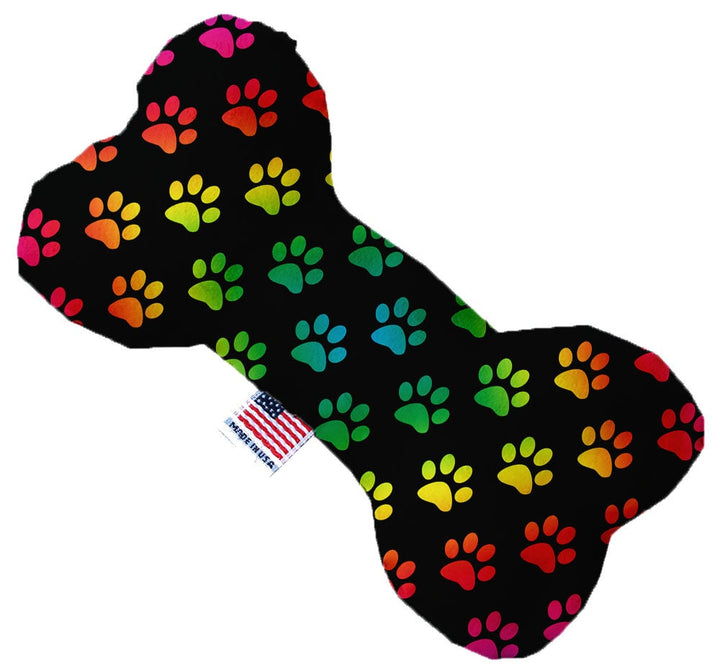 Pet and Dog Canvas or Plush Heart or Bone Toy, "Rainbow Pride Group" (Available in different sizes, and 7 different pattern options!)