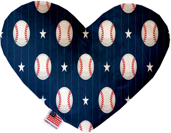 Pet and Dog Canvas or Plush Heart or Bone Toy, "Sports Fan Group" (Available in different sizes, and 4 different pattern options!)