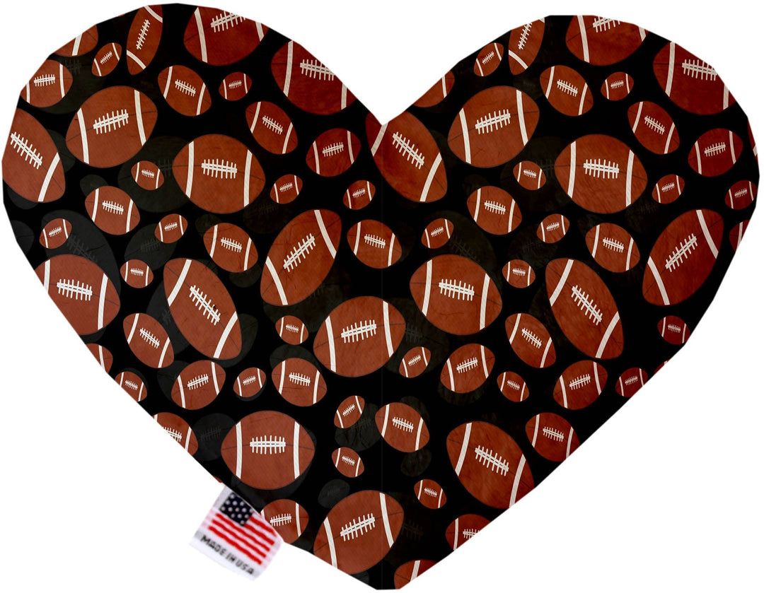Pet and Dog Canvas or Plush Heart or Bone Toy, "Sports Fan Group" (Available in different sizes, and 4 different pattern options!)