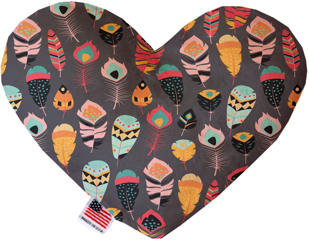 Pet and Dog Canvas or Plush Heart or Bone Toy, "Southwestern Group" (Available in different sizes, and 12 different pattern options!)