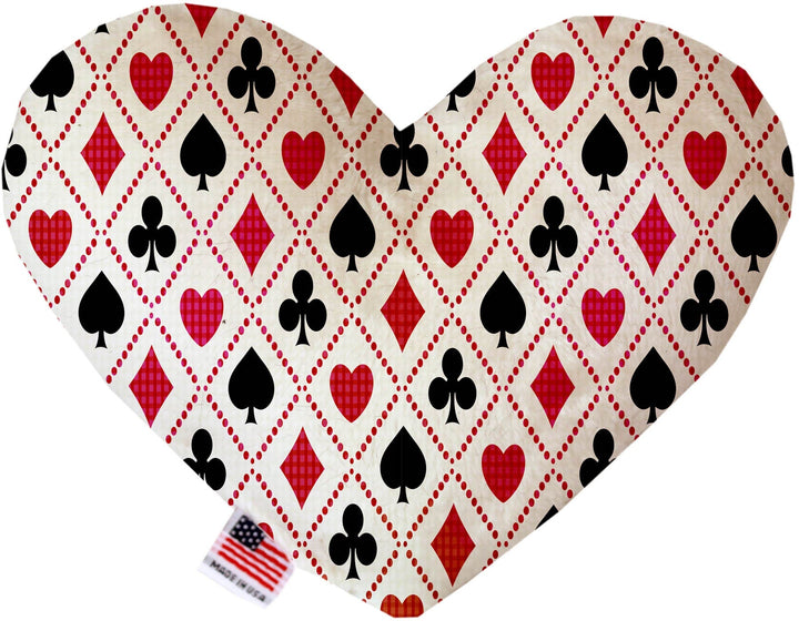 Pet and Dog Canvas or Plush Heart or Bone Toy, "Dapper Dogs Group" (Available in different sizes, and 9 different pattern options!)