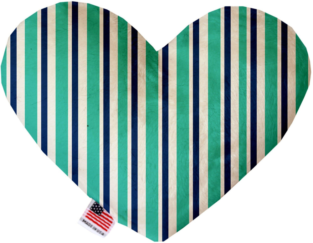 Pet and Dog Canvas or Plush Heart or Bone Toy, "Nautical Group" (Available in different sizes, and 10 different pattern options!)